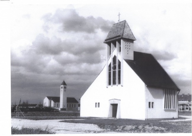 Foto Versöhnungskirche 1957