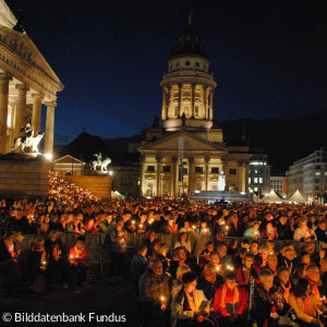 Abendsegen beim Kirchentag in Berlin