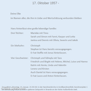 traueranzeige <hans Martin Schroeder 2 